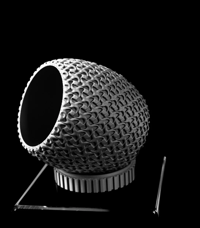 Sculpted 3D Printed Planter – Modern Decorative Flower Pot