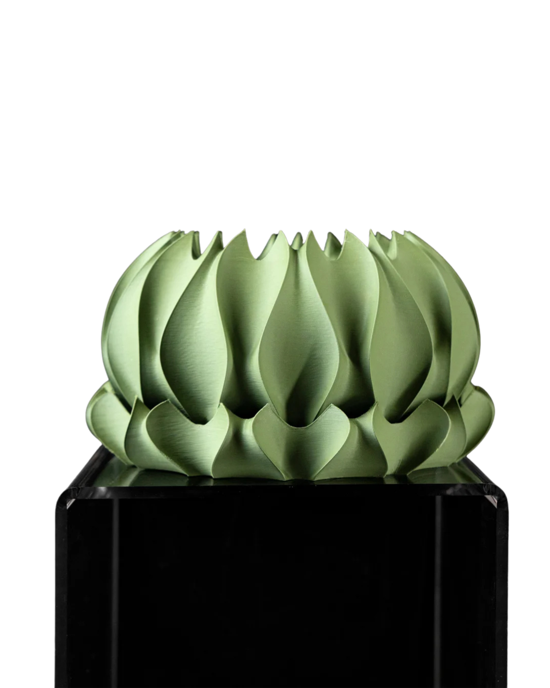 Modern 3D Printed Abyssal Planter Pot – Sage Green PETG/PLA Durable Home Décor