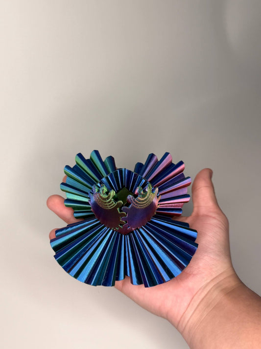 GearSphere – Mechanical Fidget Ball with Spinning Gears - LayerCraftLab