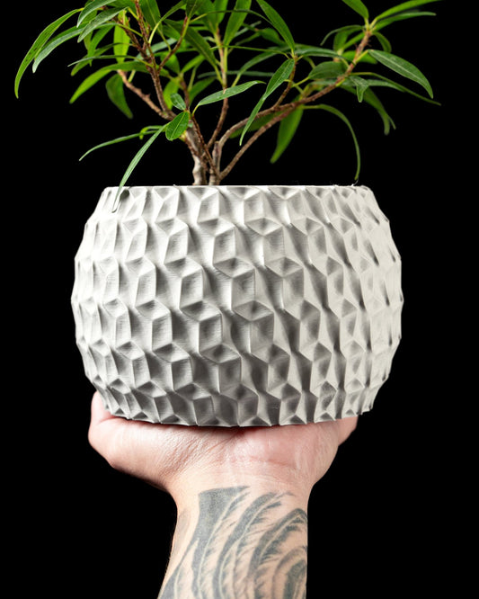 Hexa Planter Pot - LayerCraftLab