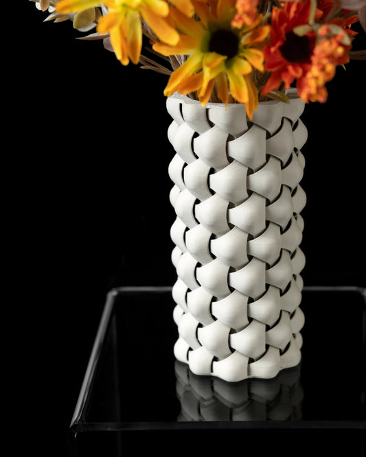 Tri - Weave Flower Vase - LayerCraftLab