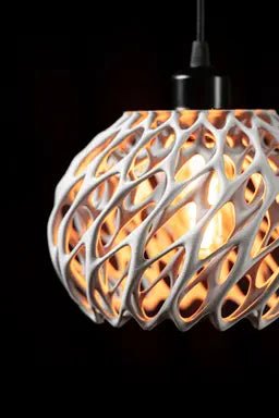 Twisted Pendant Lamp - LayerCraftLab