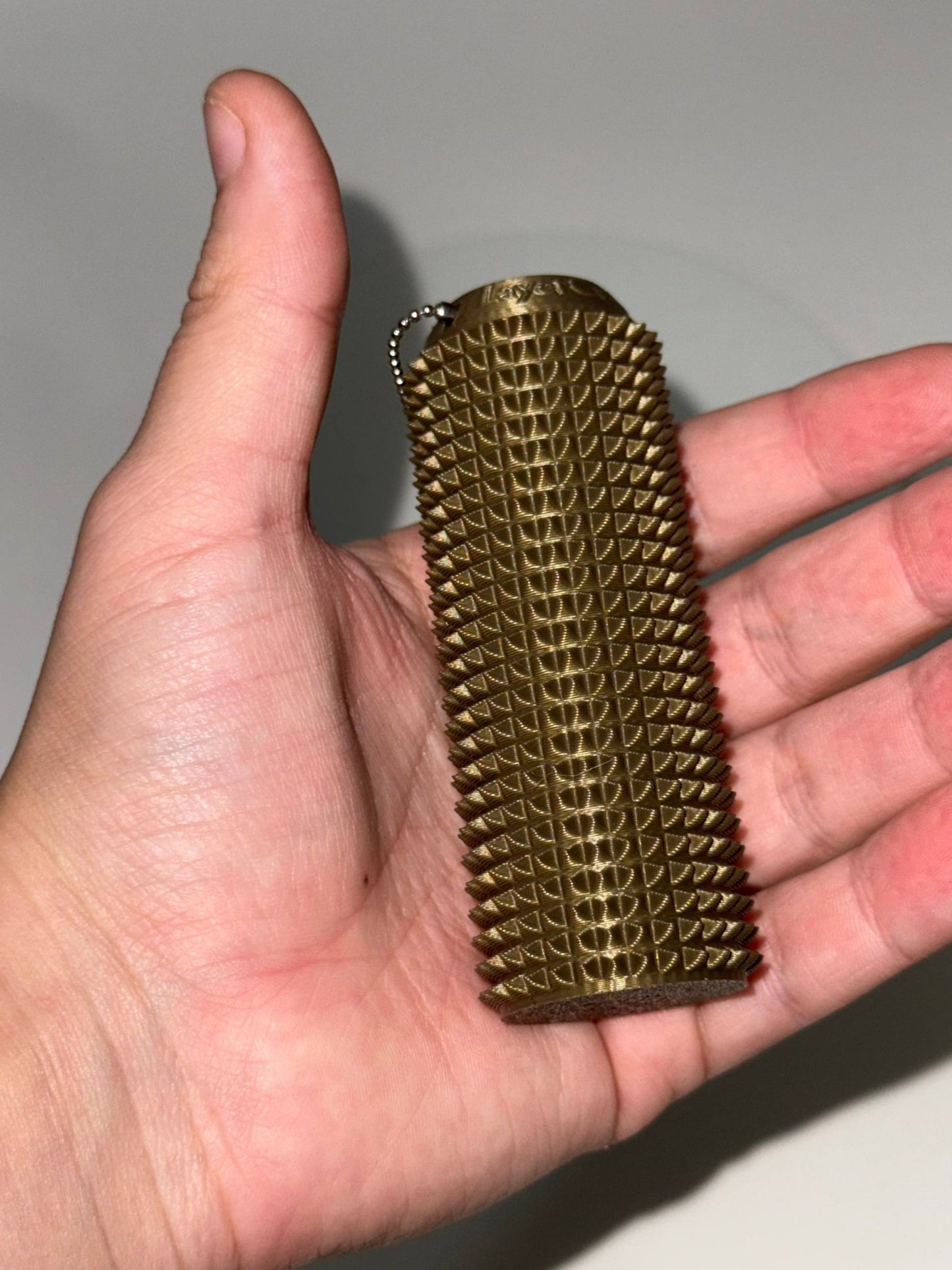 🔥buy 3 - get 1 FREE 🔥 Little Grippie LayerCraftLab — Pocket Sensory Roller with Keychain | Textured Fidget for Stress Relief & Focus (Multiple Colors) - LayerCraftLab