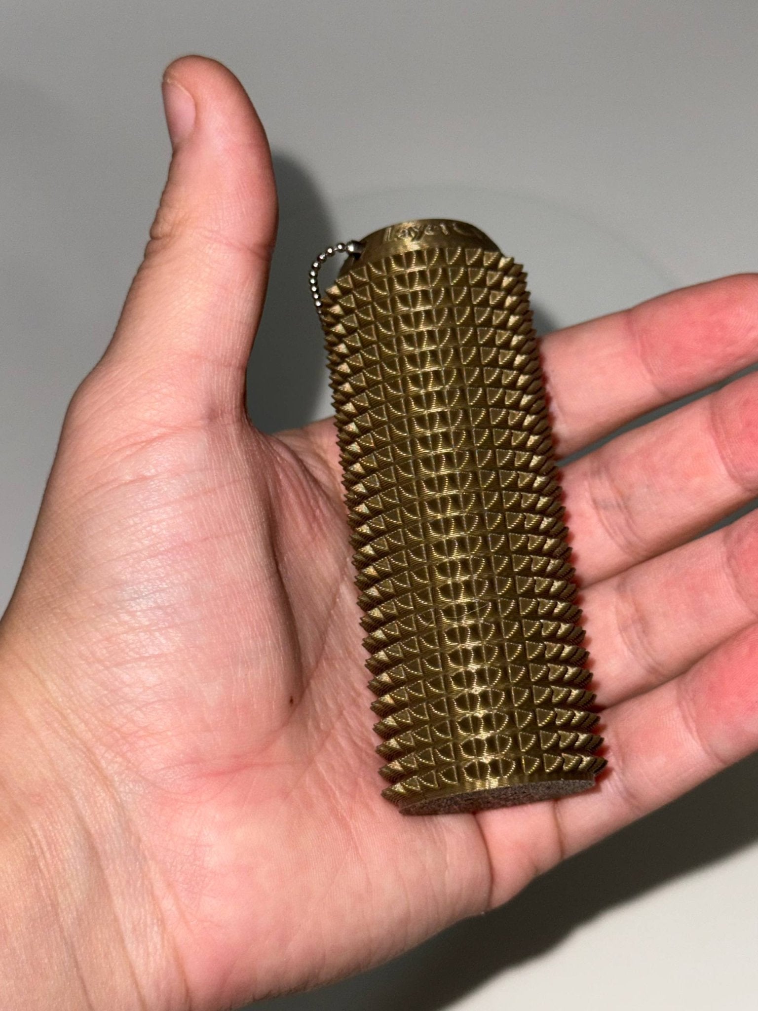 🔥buy 3 - get 1 FREE 🔥 Little Grippie LayerCraftLab — Pocket Sensory Roller with Keychain | Textured Fidget for Stress Relief & Focus (Multiple Colors) - LayerCraftLab