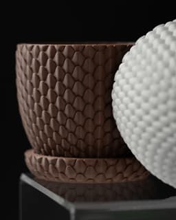 Dragonscale Planter Pot - LayerCraftLab