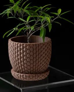 Dragonscale Planter Pot - LayerCraftLab