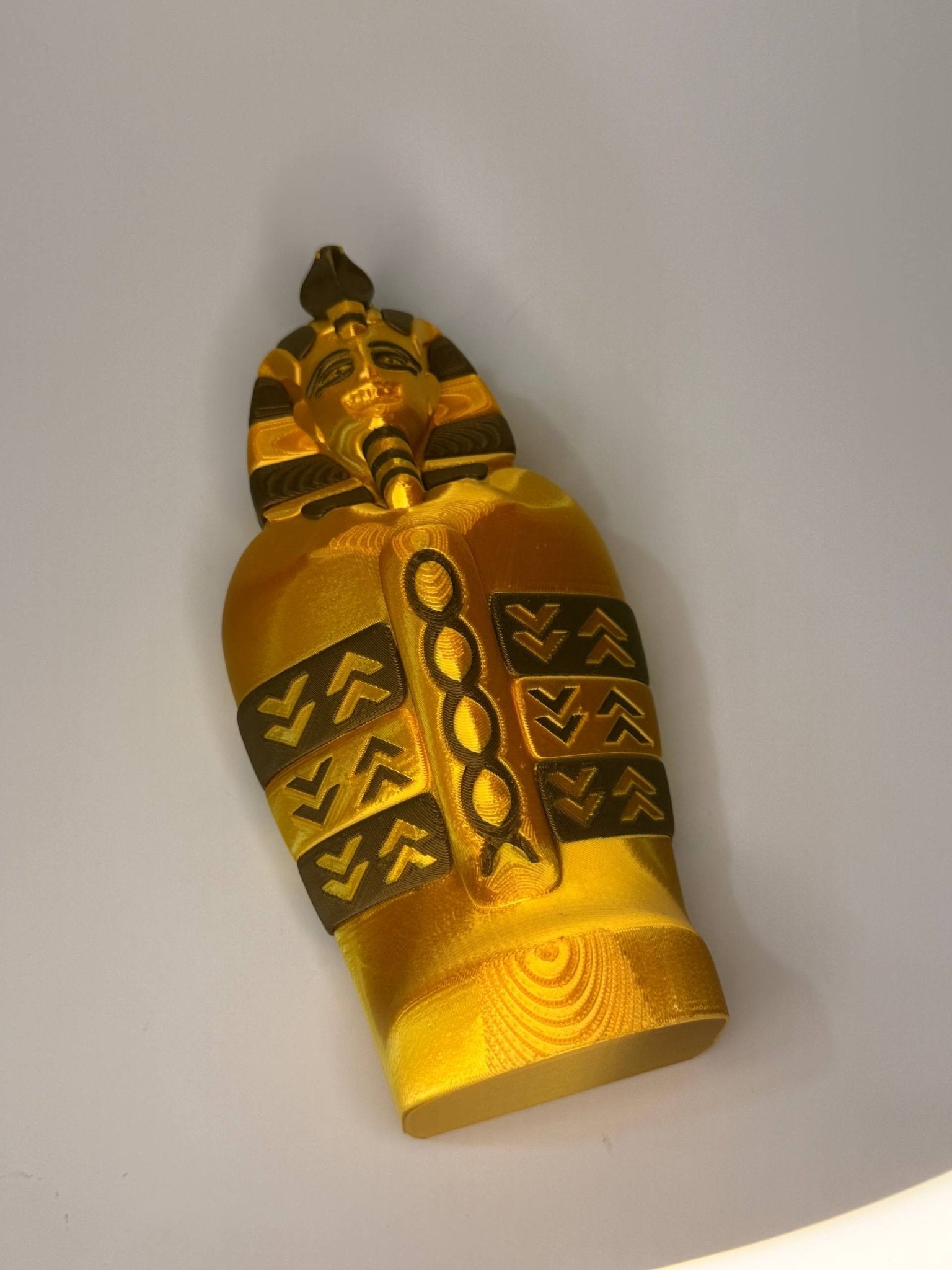 Flexi Mummy with Sarcophagus – Ancient Pharaoh Edition - LayerCraftLab