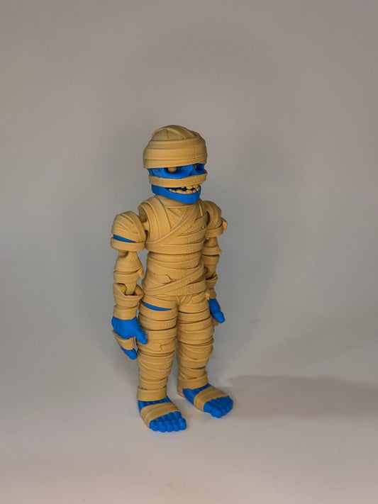 Flexi Mummy with Sarcophagus – Ancient Pharaoh Edition - LayerCraftLab