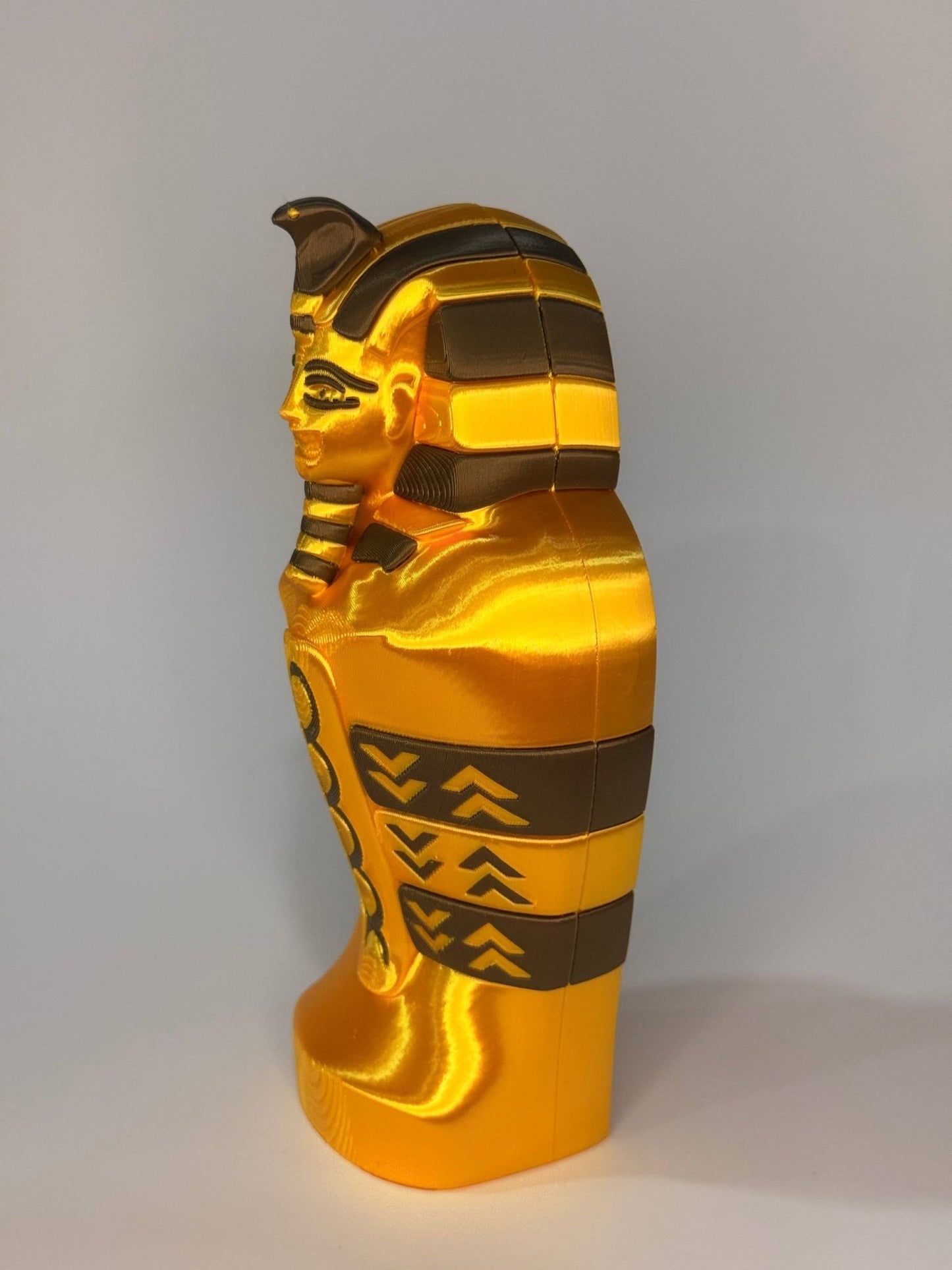 Flexi Mummy with Sarcophagus – Ancient Pharaoh Edition - LayerCraftLab