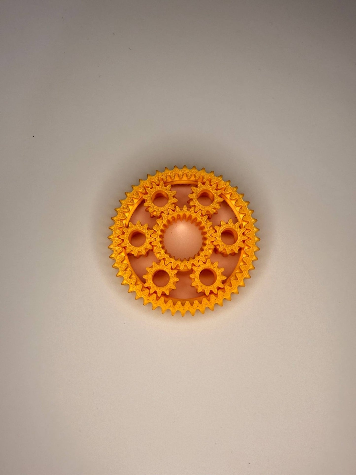 GearSpin Fidget Toy – 3D Printed Mechanical Spinner - LayerCraftLab
