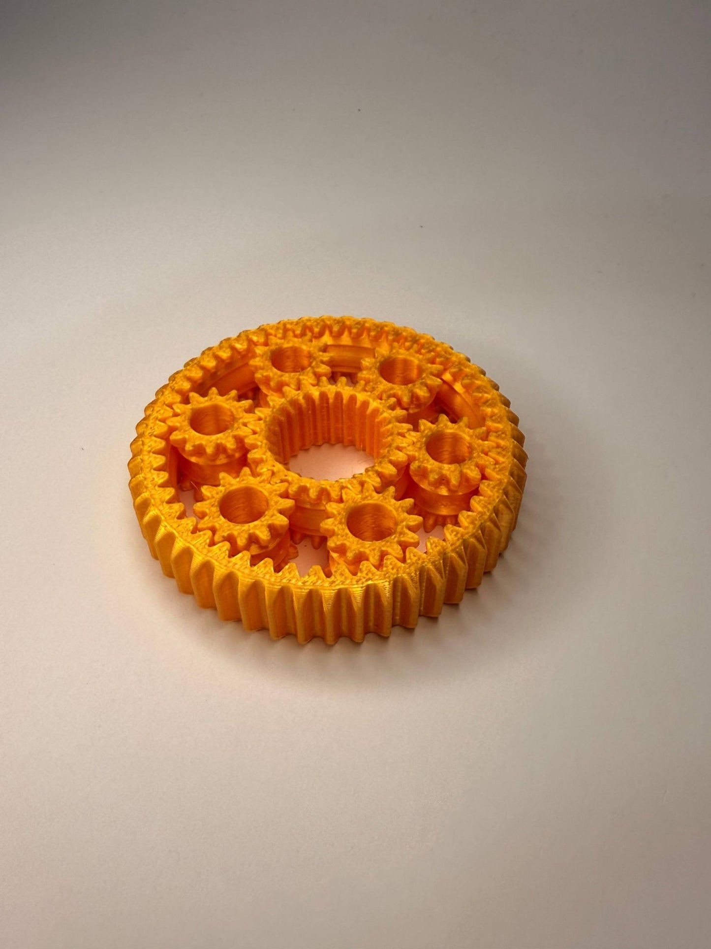 GearSpin Fidget Toy – 3D Printed Mechanical Spinner - LayerCraftLab