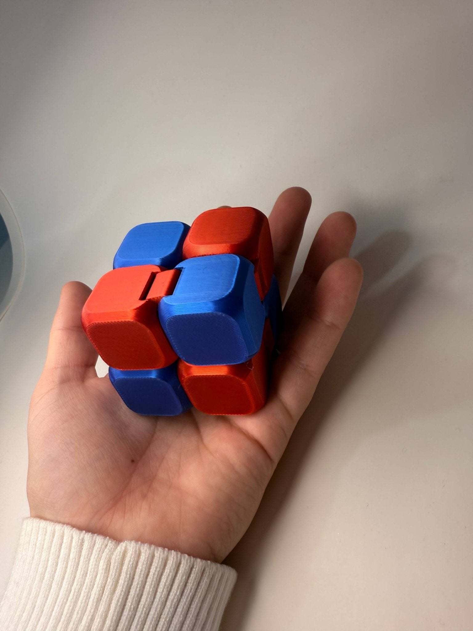 InfinityCube – 3D Printed Endless Motion Fidget Toy - LayerCraftLab