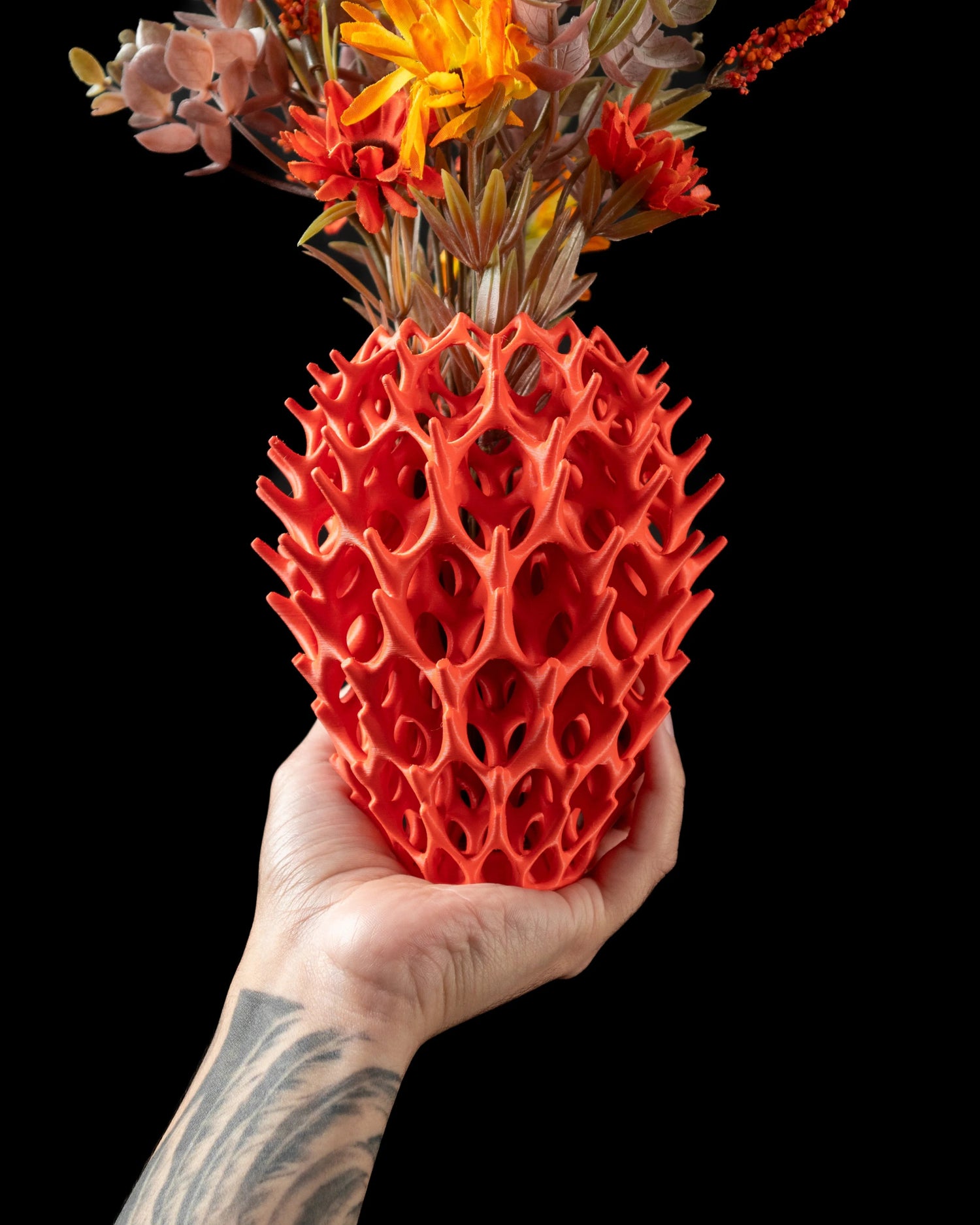 Invader Flower Vase 01 - LayerCraftLab