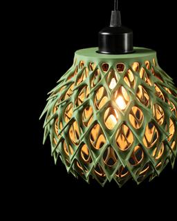 Invader Pendant Lamp - LayerCraftLab