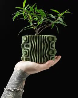 MuxeL Planter — Modern 3D Printed Pot - LayerCraftLab