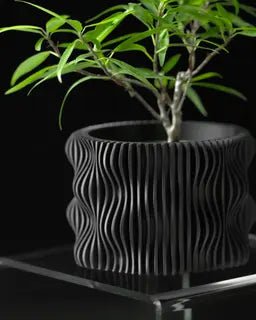 MuxeL Planter — Modern 3D Printed Pot - LayerCraftLab