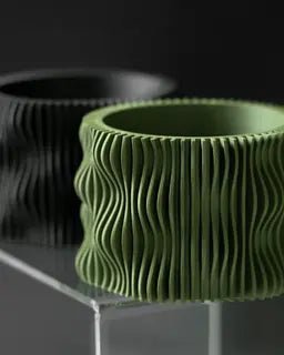 MuxeL Planter — Modern 3D Printed Pot - LayerCraftLab