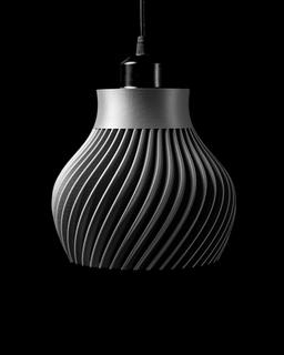 Ridged Pendant Lamp - LayerCraftLab