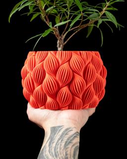 Ripple Planter Pot - LayerCraftLab