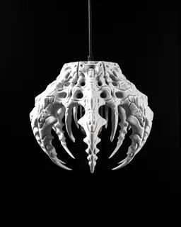 Skeletal Pendant Lamp - LayerCraftLab