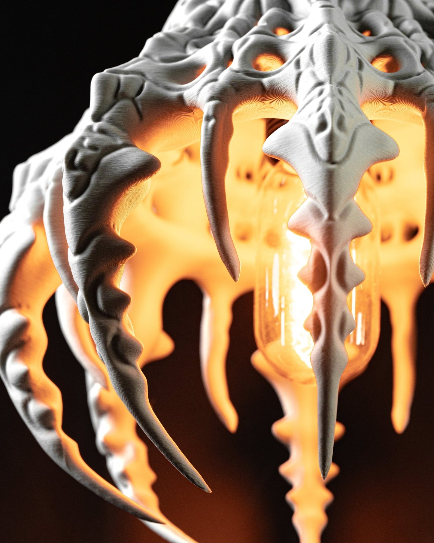 Skeletal Pendant Lamp - LayerCraftLab