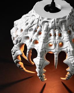Skeletal Pendant Lamp - LayerCraftLab