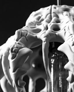 Skeletal Pendant Lamp - LayerCraftLab