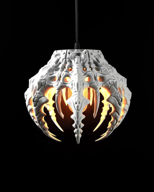 Skeletal Pendant Lamp - LayerCraftLab