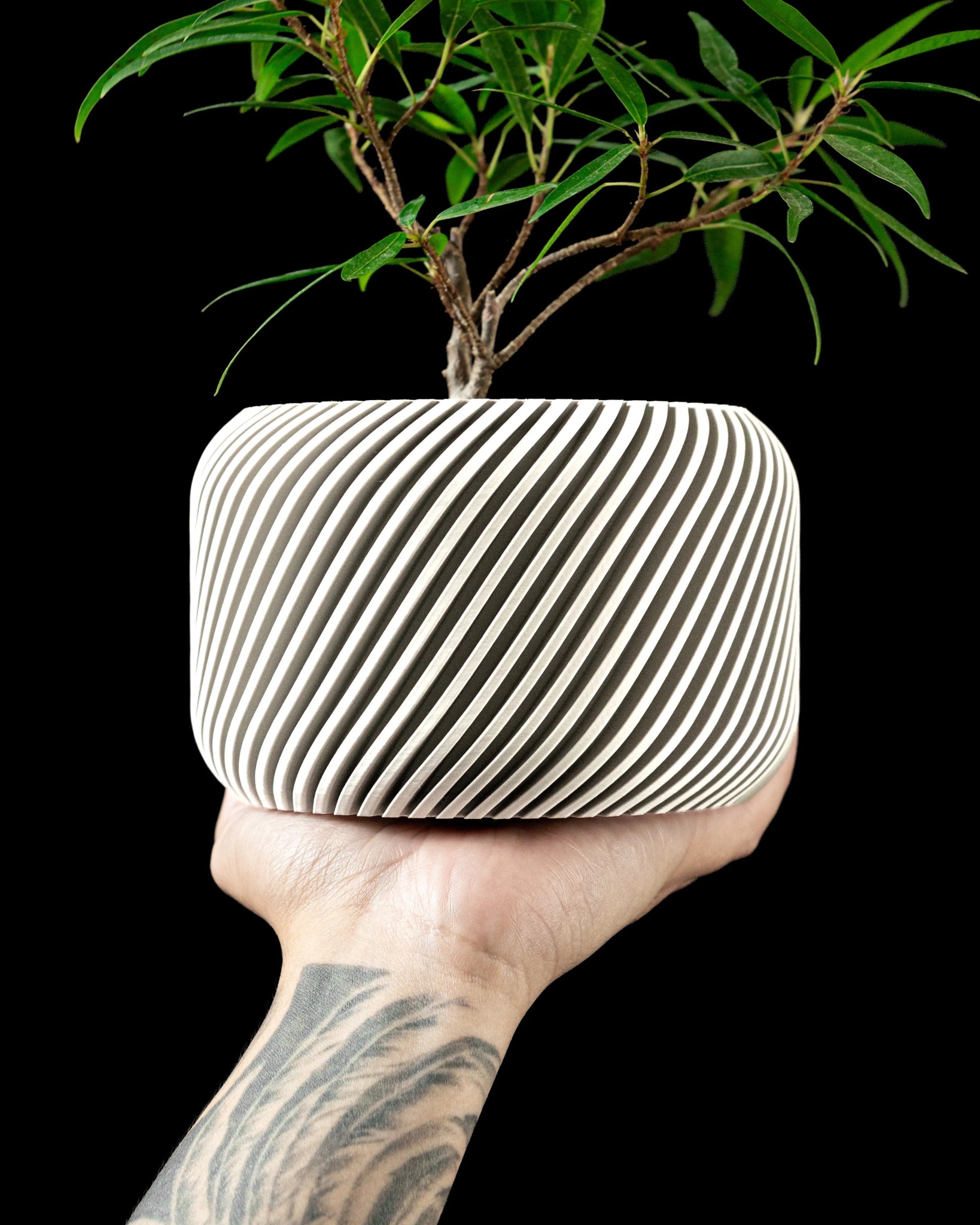 Slant Planter Pot - LayerCraftLab