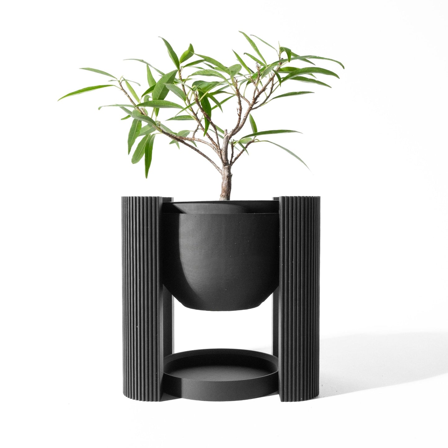 The Avor Planter Pot with Drainage Tray & Stand - LayerCraftLab