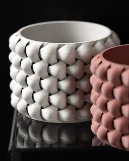 Tri - Weave Planter Pot - LayerCraftLab