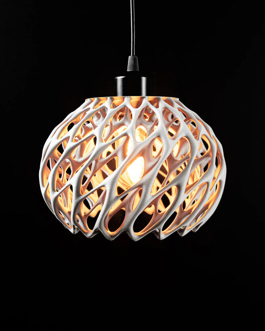 Twisted Pendant Lamp - LayerCraftLab