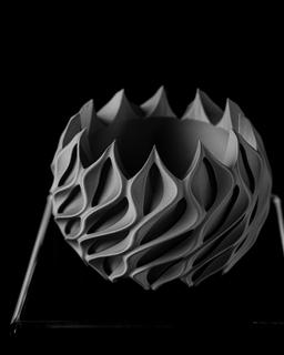 Twisted Planter Pot - LayerCraftLab