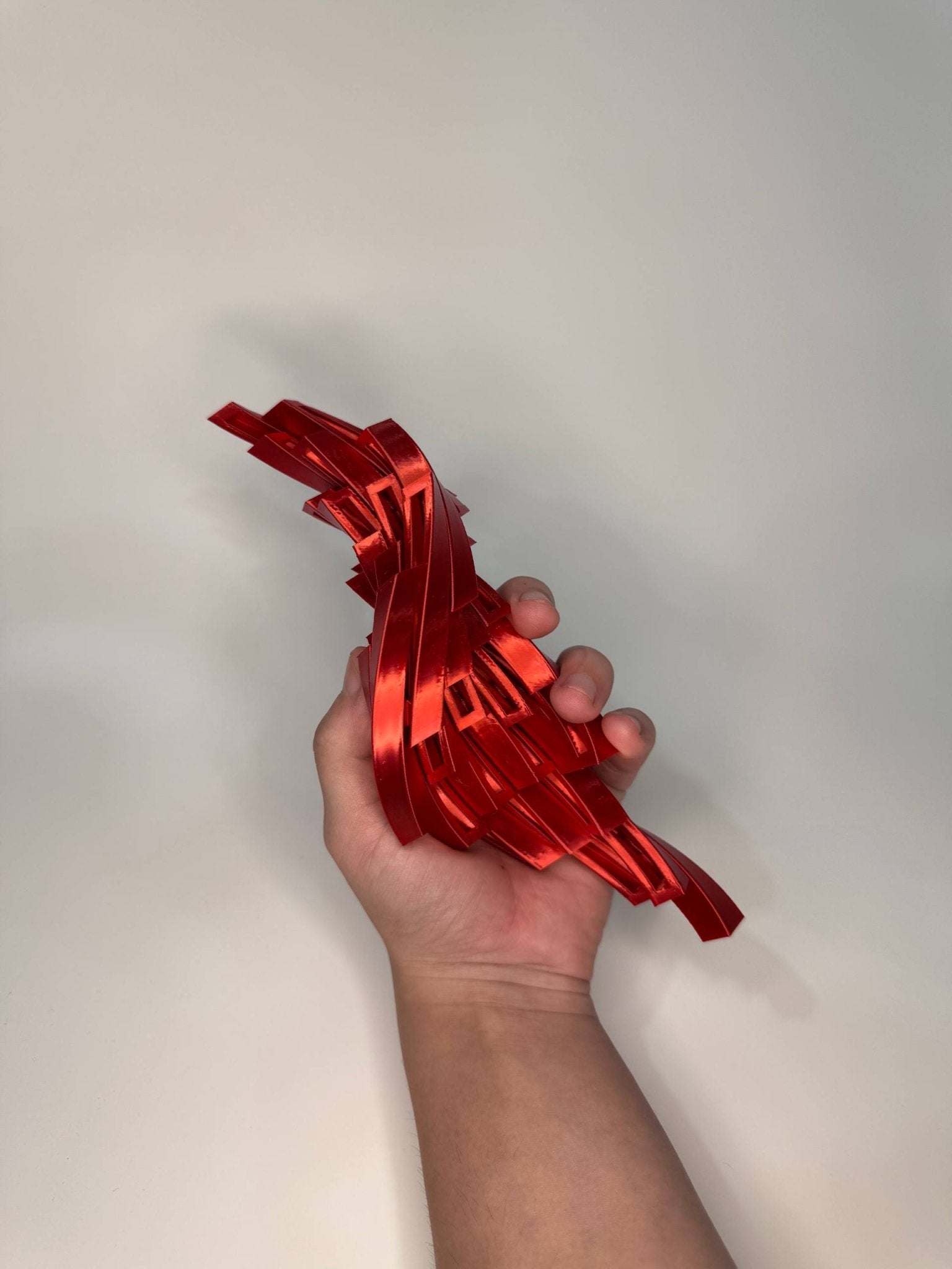 TwistGrid Fidget Toy – 3D Printed Flexi Spiral Stress Reliever - LayerCraftLab