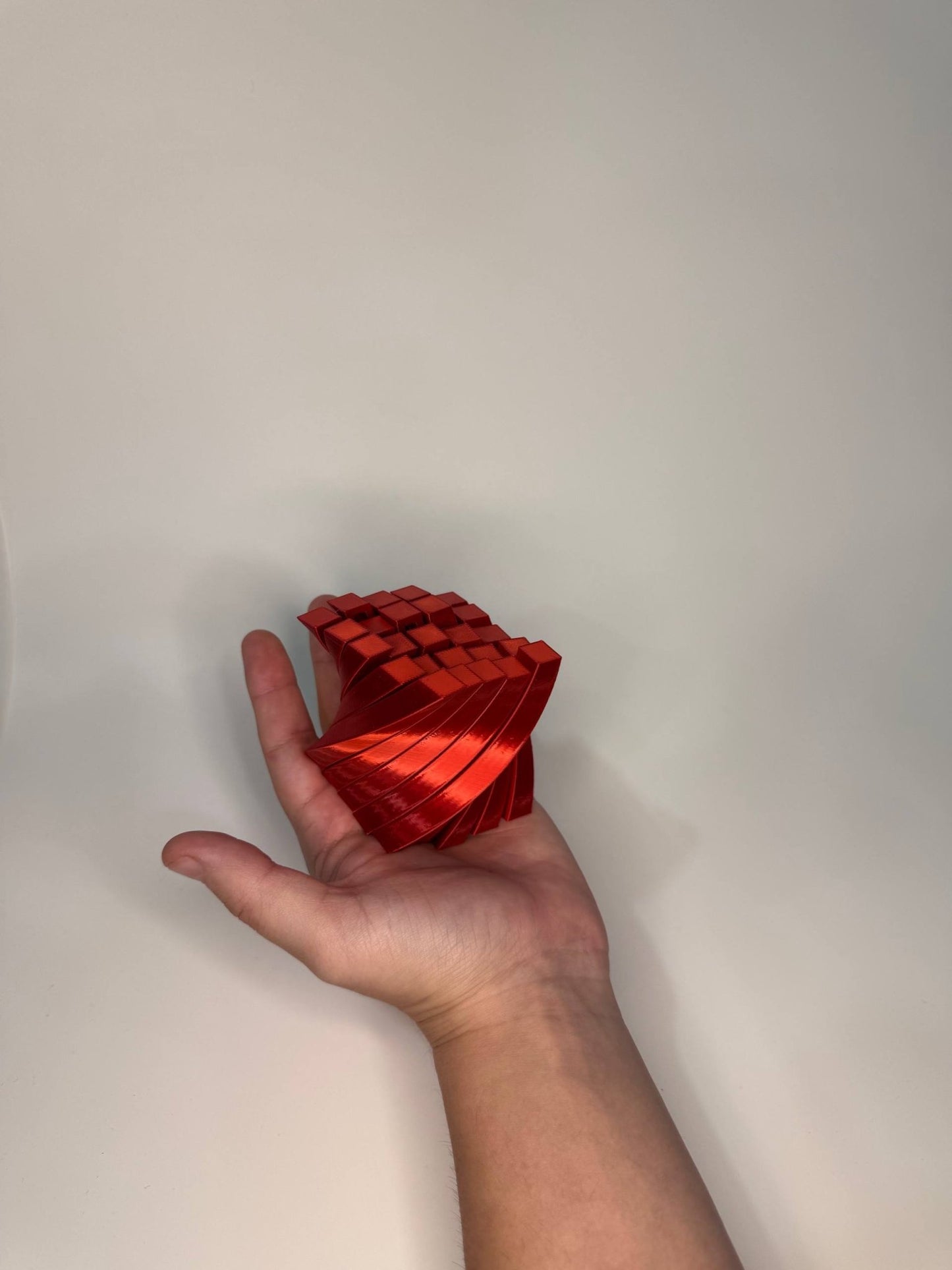 TwistGrid Fidget Toy – 3D Printed Flexi Spiral Stress Reliever - LayerCraftLab