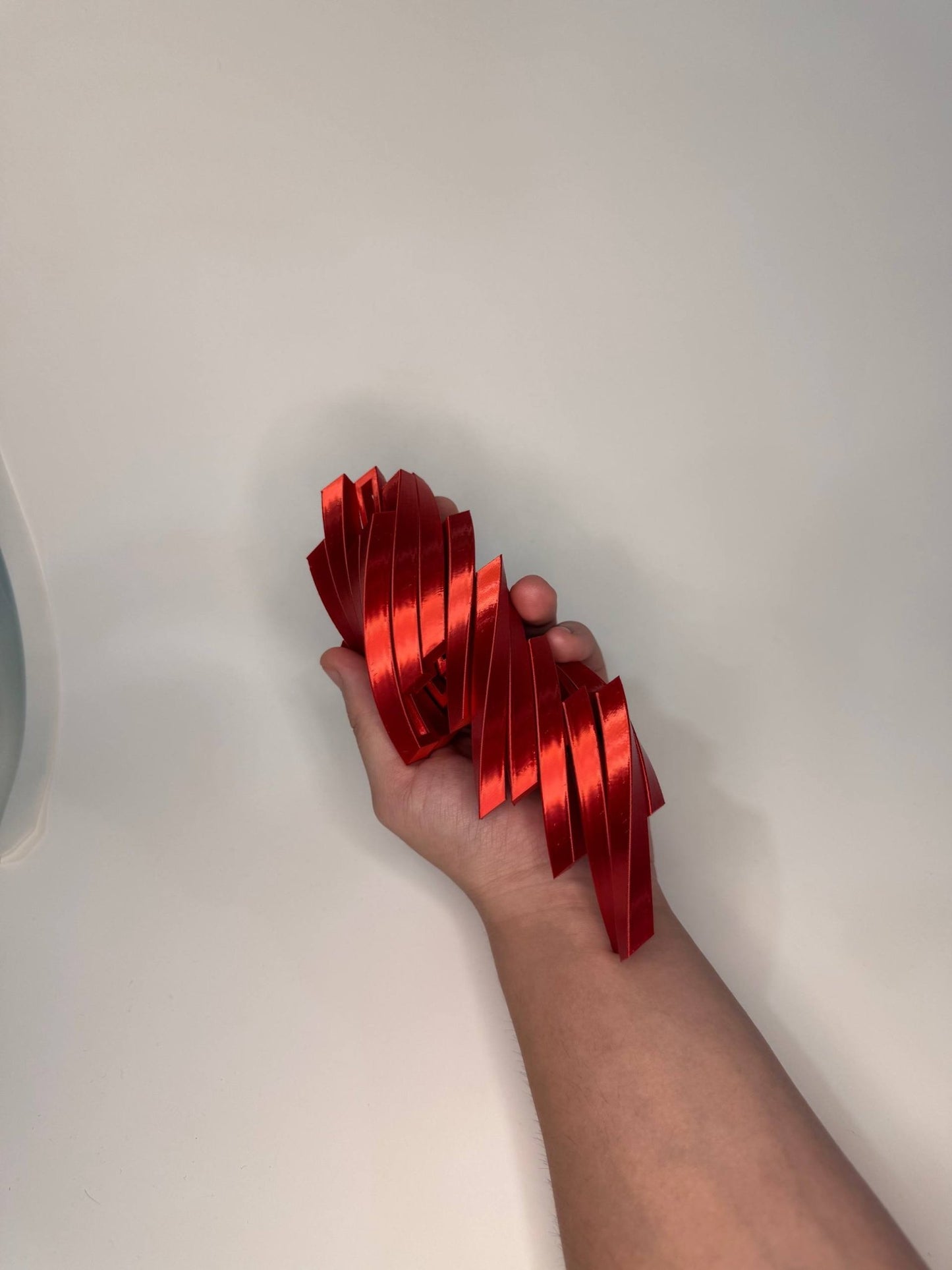 TwistGrid Fidget Toy – 3D Printed Flexi Spiral Stress Reliever - LayerCraftLab