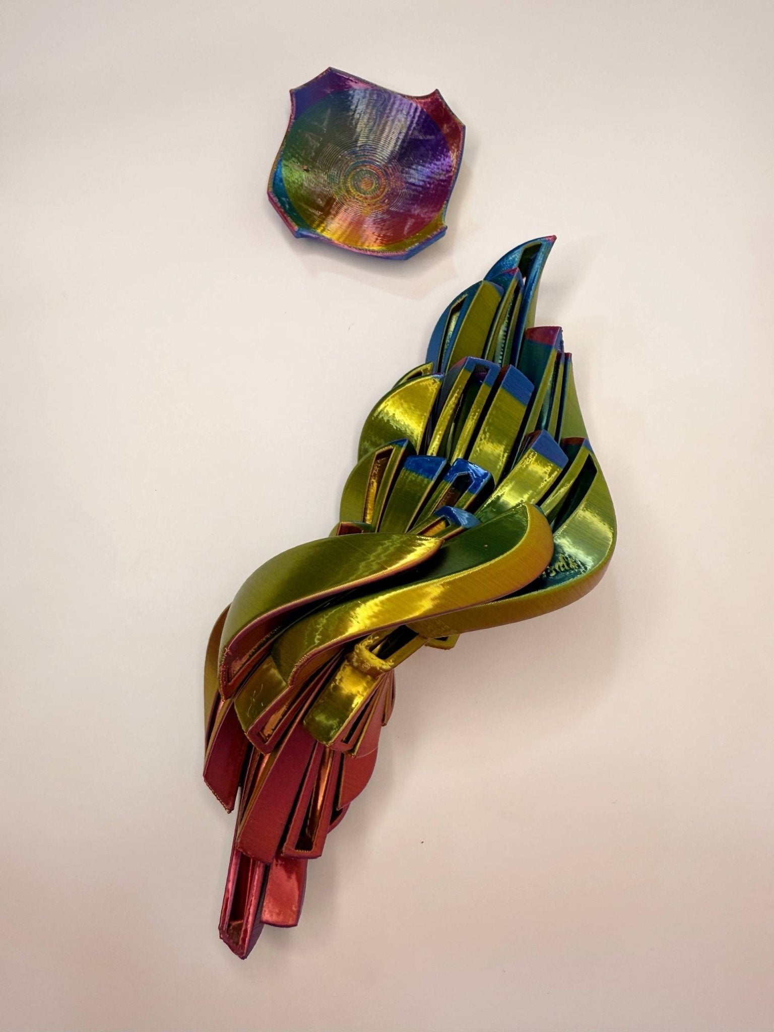 TwistSphere Fidget Toy – Hypnotic Slime Ball Spinner - LayerCraftLab