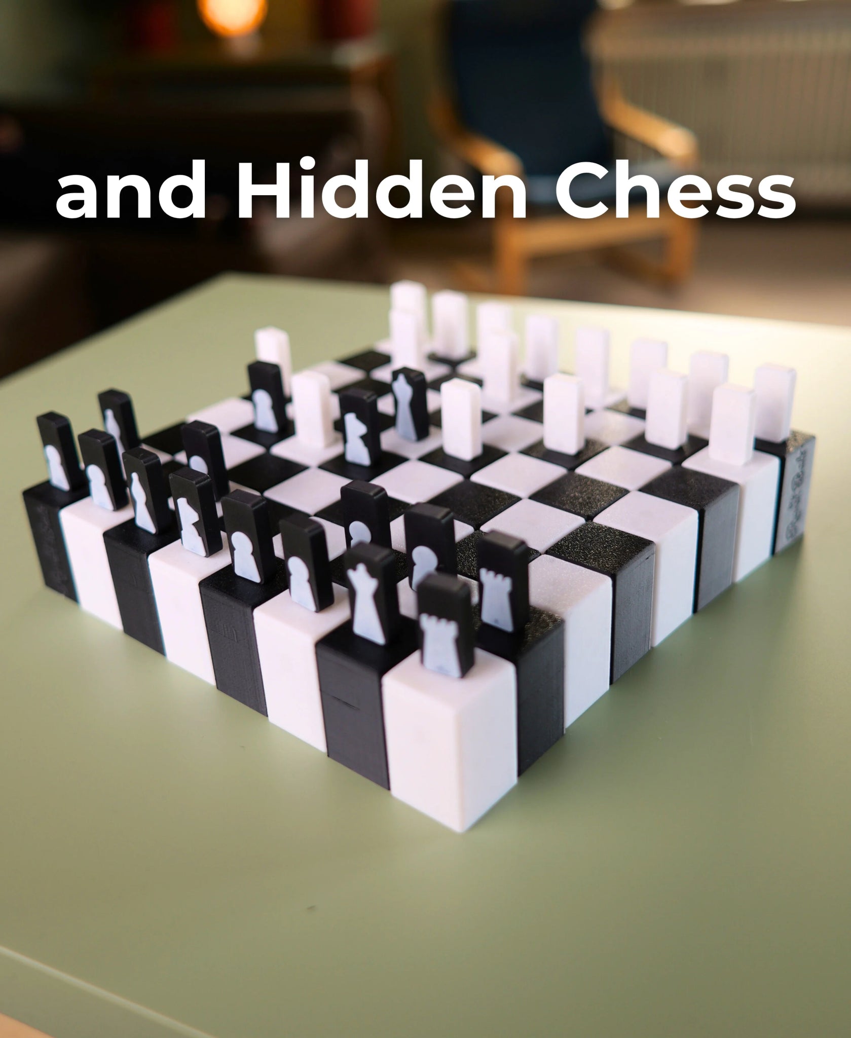 Twisty Chess – Isometric 3D Chess Set by Ruven Bals - LayerCraftLab