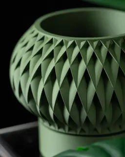 Velux Planter – 3D Printed Geometric Art Pot - LayerCraftLab