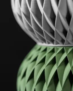 Velux Planter – 3D Printed Geometric Art Pot - LayerCraftLab
